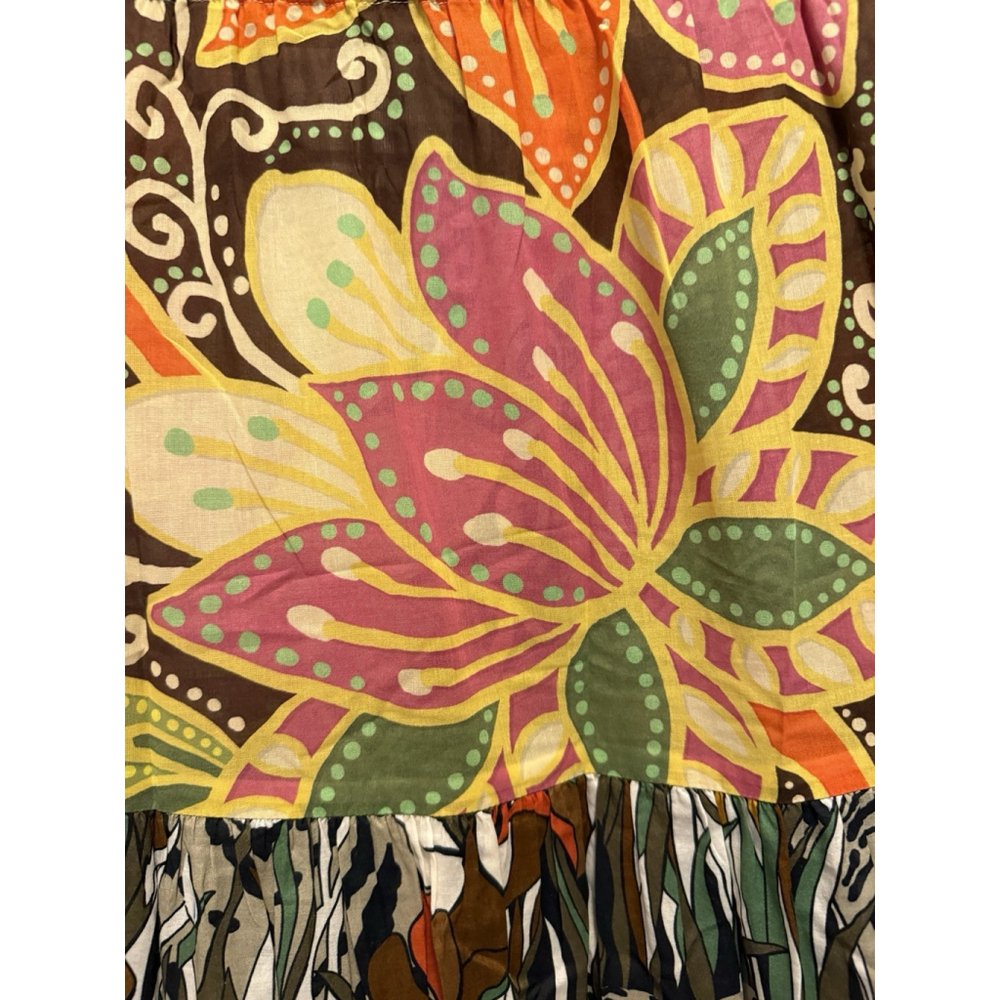 Gucci Patchwork Printed Maxi Long Skirt Tigers Fl… - image 8